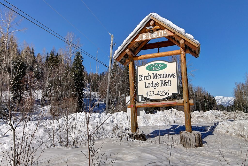Birch Meadows Lodge Bed and Breakfast Winter